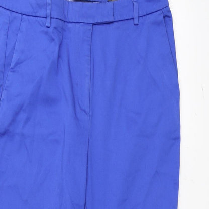 Womens UK Size 16 Marks and Spencer Regular Fit  Blue Trousers
