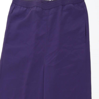Soon Womens Purple   Trousers  Size 14 L26 in