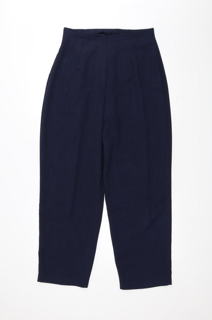 Womens UK Size 14 BHS Regular Fit  Blue Trousers