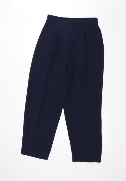Womens UK Size 14 BHS Regular Fit  Blue Trousers