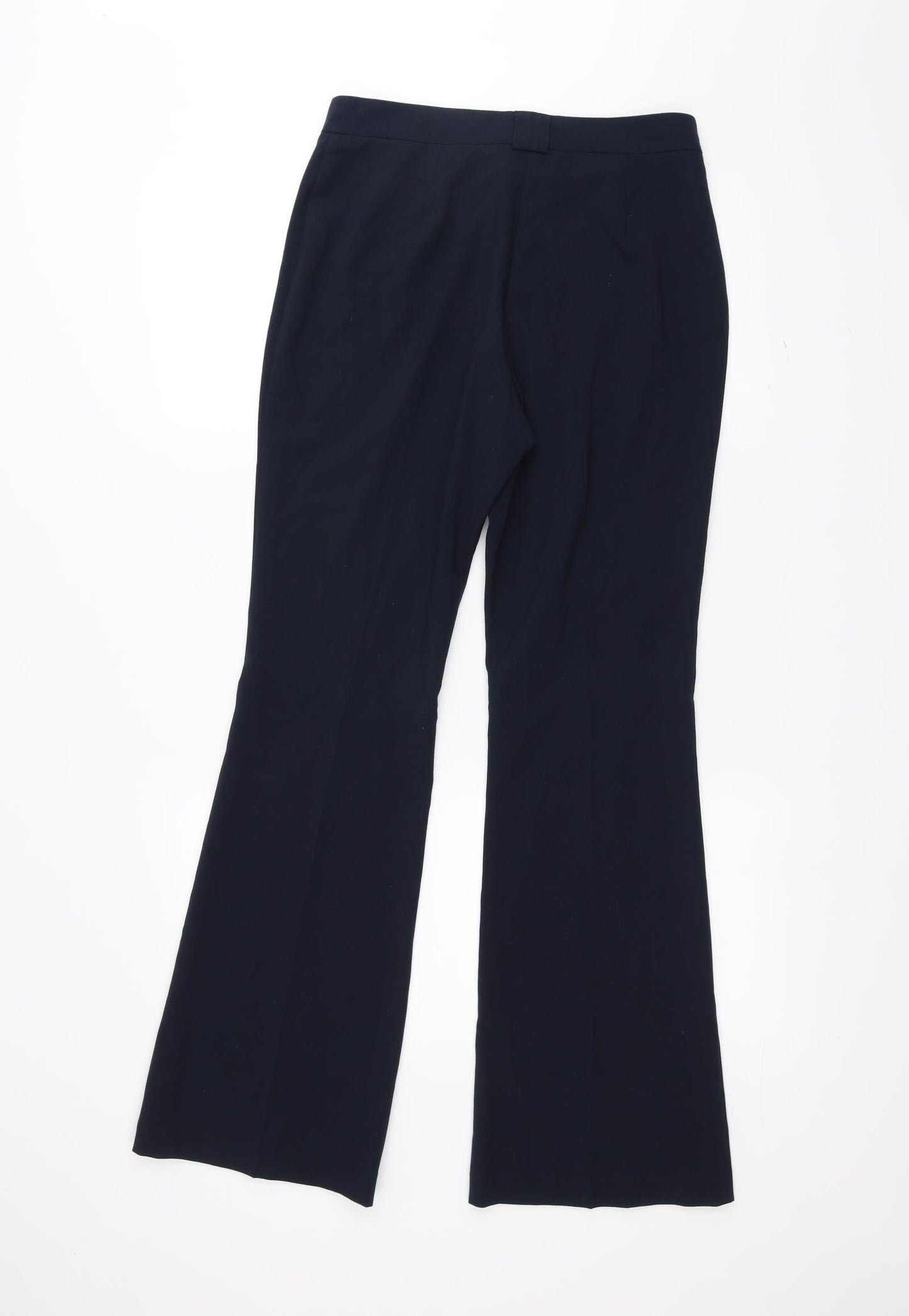 Womens UK Size 8 Marks and Spencer Regular Fit  Blue Trousers