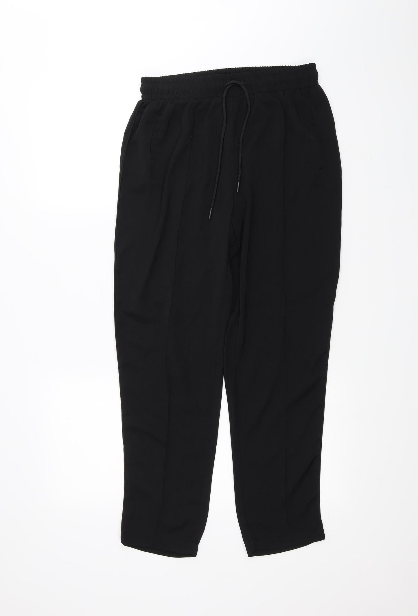 Boohoo Womens Black   Trousers  Size 10 L26 in
