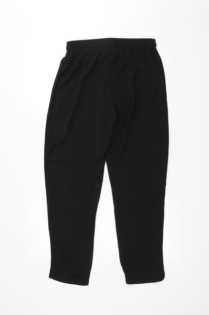 Boohoo Womens Black   Trousers  Size 10 L26 in