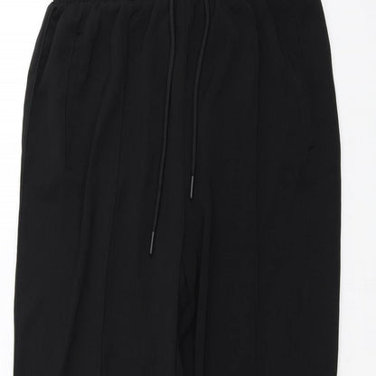 Boohoo Womens Black   Trousers  Size 10 L26 in