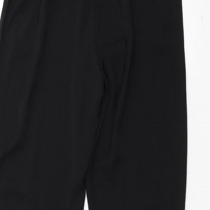 Boohoo Womens Black   Trousers  Size 10 L26 in