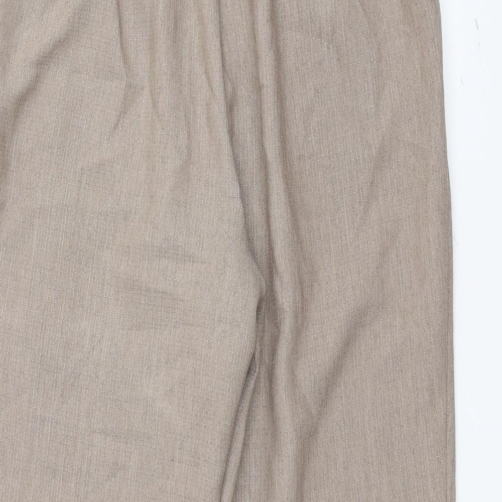 Womens UK Size 18 Marks and Spencer Regular Fit  Brown Trousers
