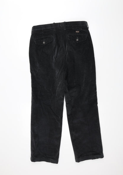 Womens UK Size 32 Marks and Spencer Regular Fit Straight Green Jeans