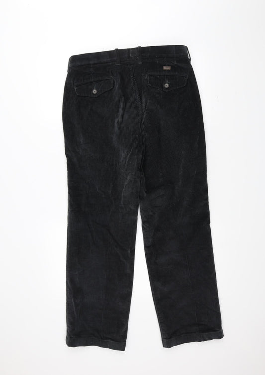 Womens UK Size 32 Marks and Spencer Regular Fit Straight Green Jeans
