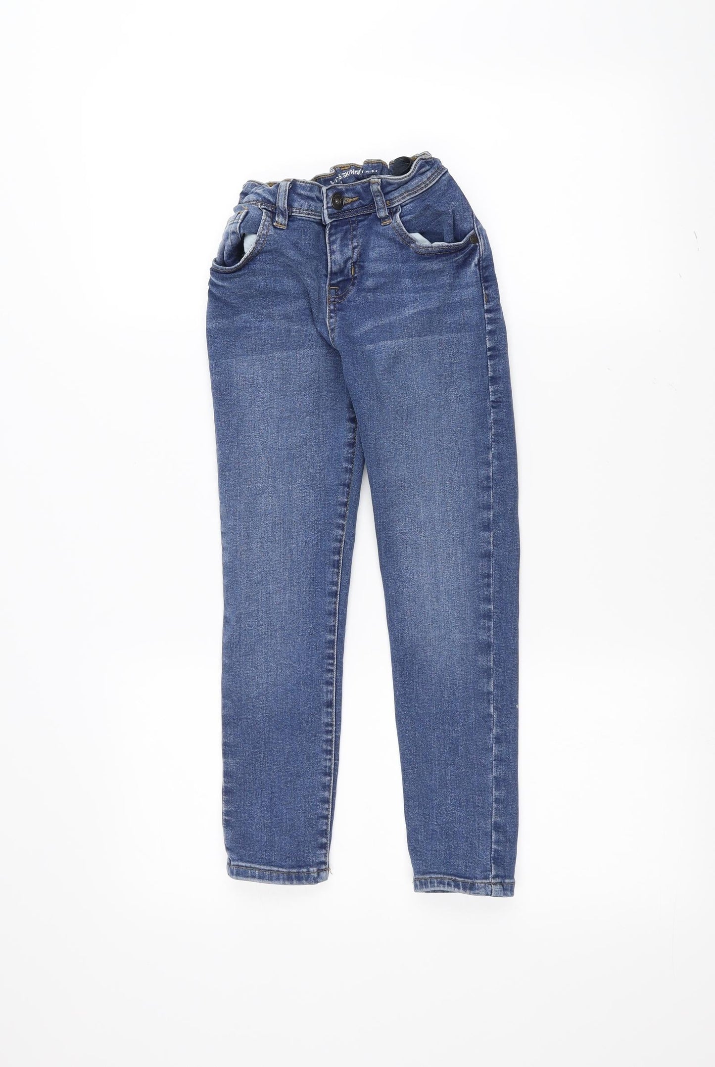 DENIMCO Girls Blue   Straight Jeans Size 6-7 Years