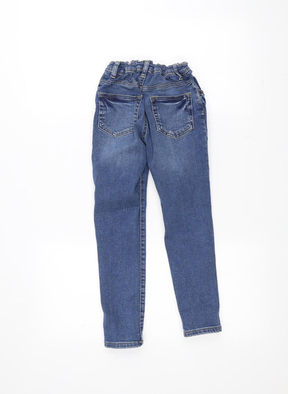 DENIMCO Girls Blue   Straight Jeans Size 6-7 Years