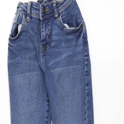 DENIMCO Girls Blue   Straight Jeans Size 6-7 Years