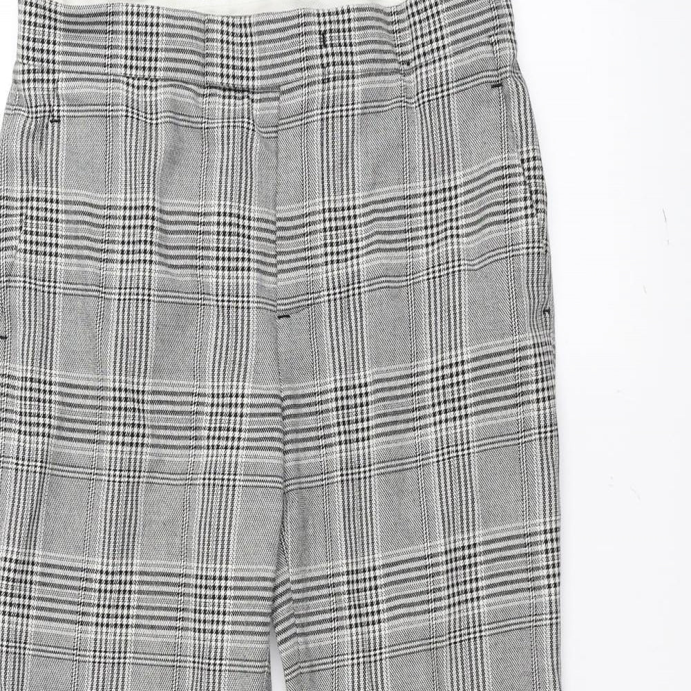 Womens UK Size M Zara Regular Fit  White Trousers