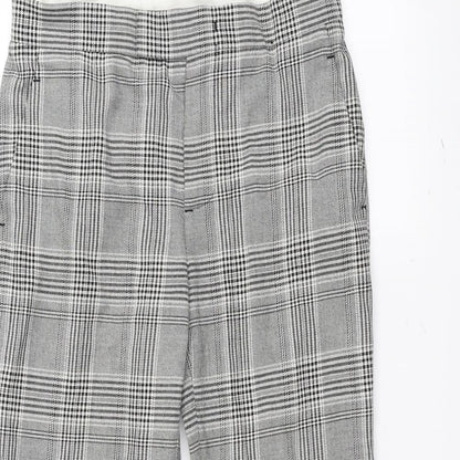 Womens UK Size M Zara Regular Fit  White Trousers