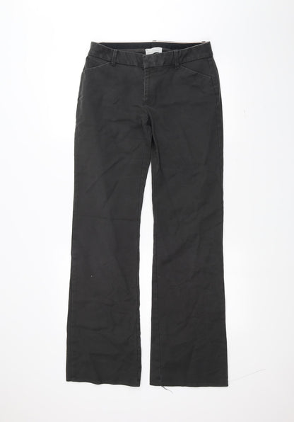 Womens UK Size 10 Gap Regular Fit  Grey Trousers
