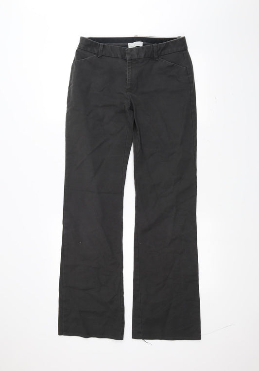 Womens UK Size 10 Gap Regular Fit  Grey Trousers