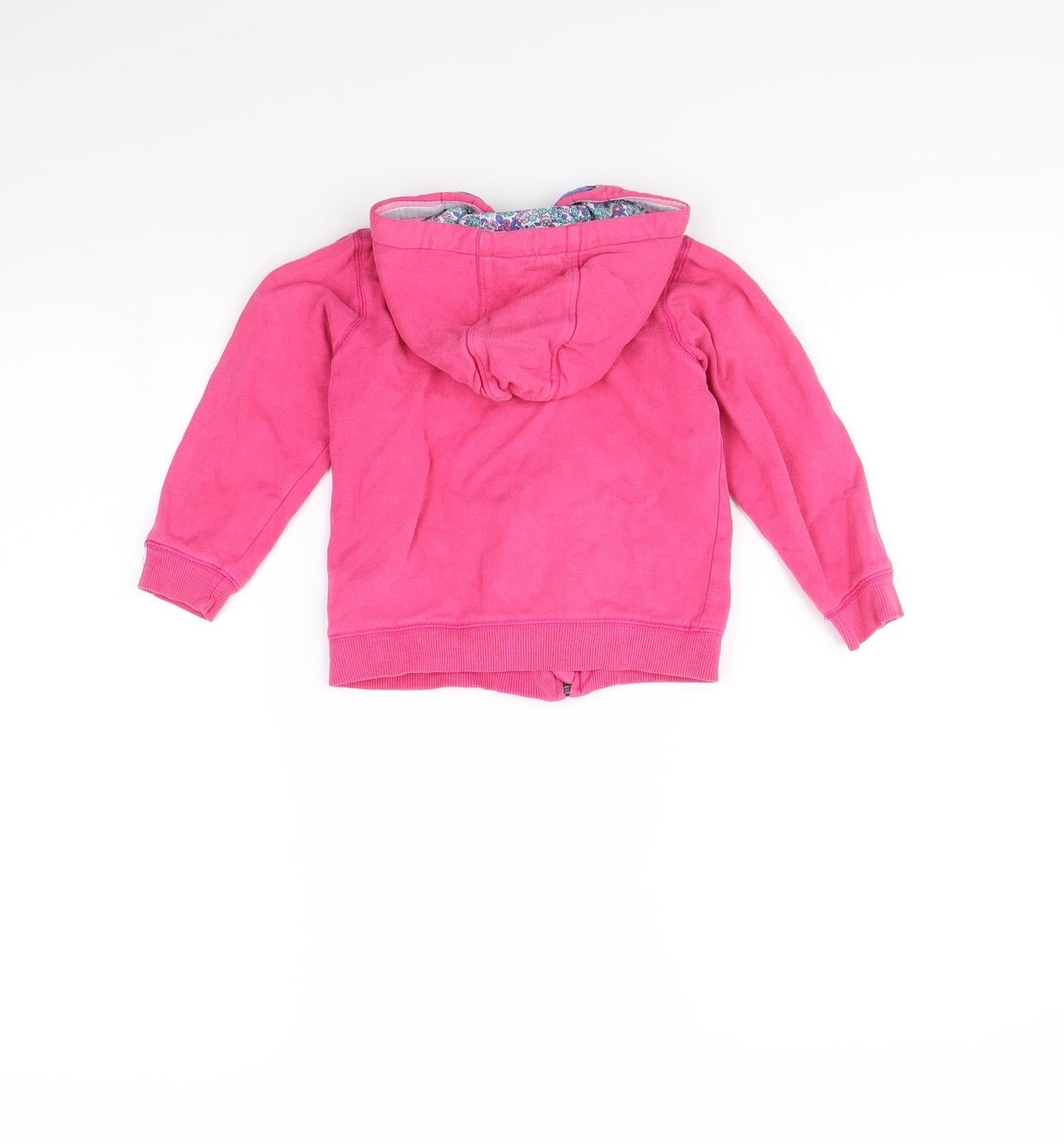 Mothercare Girls Pink   Full Zip Hoodie Size 2 Years