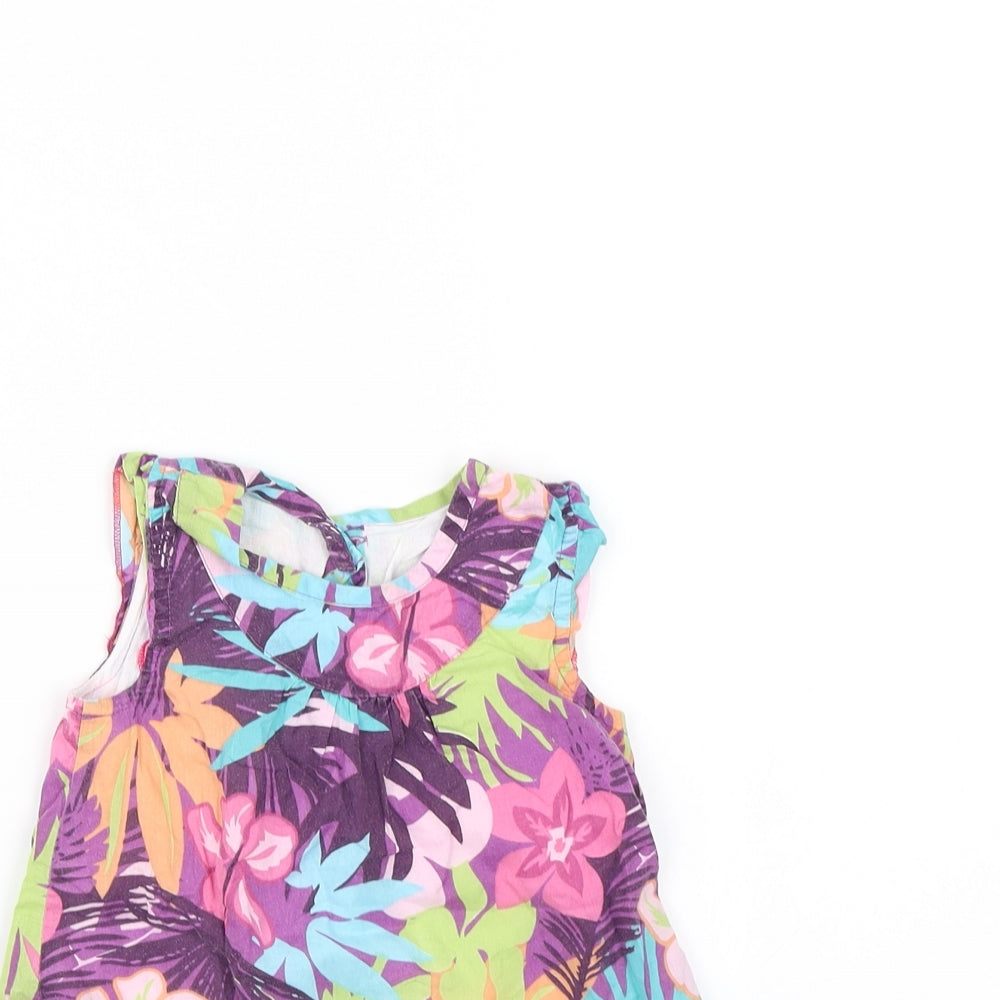 Preworn Baby Multicoloured Floral  Basic T-Shirt Size 18-24 Months