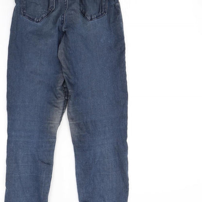 Denim & Co. Womens Blue   Straight Jeans Size 10 L27 in