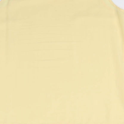Womens UK Size 12 mackays Yellow Basic Blouse
