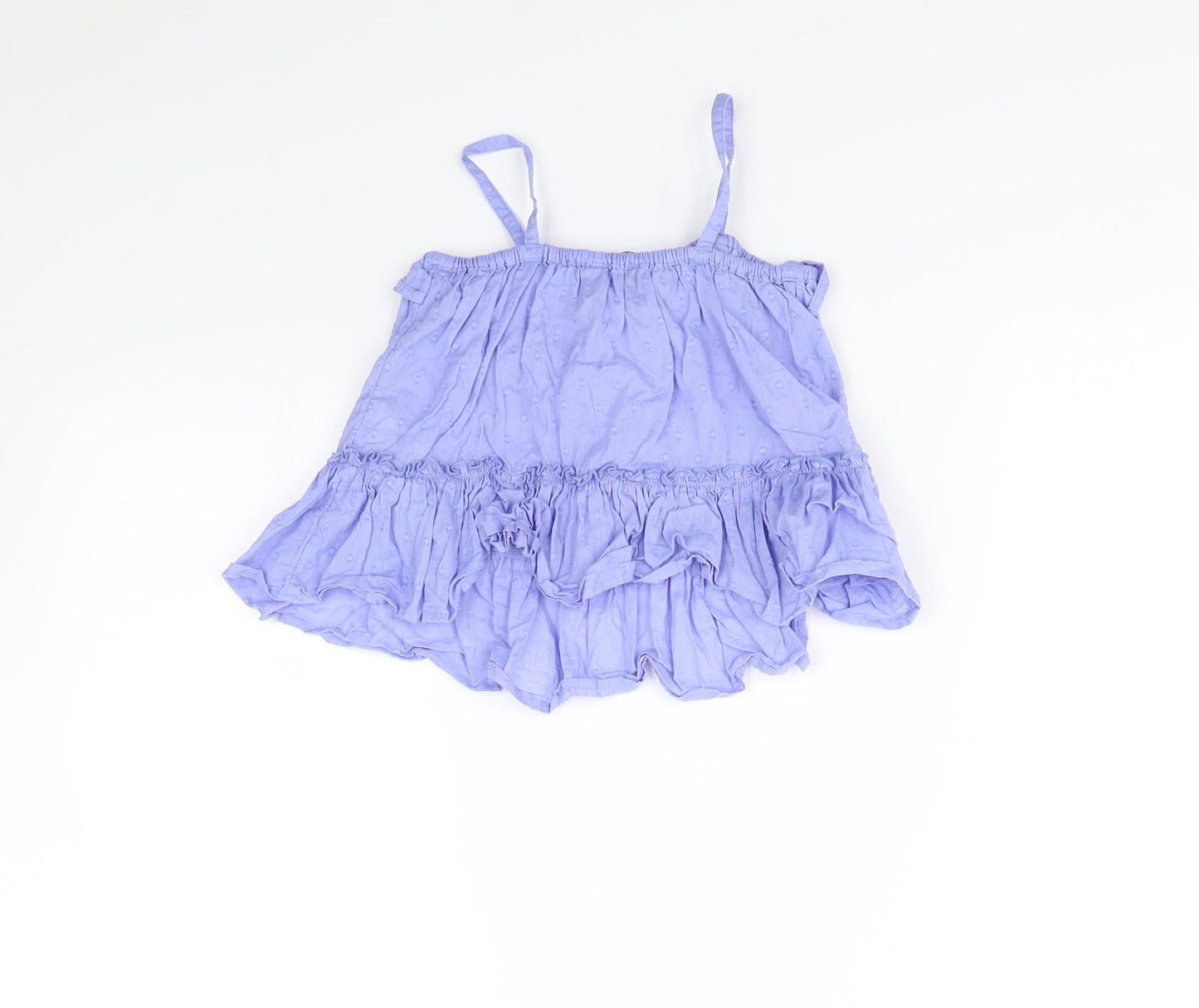 George Girls Purple   Tunic T-Shirt Size 2 Years