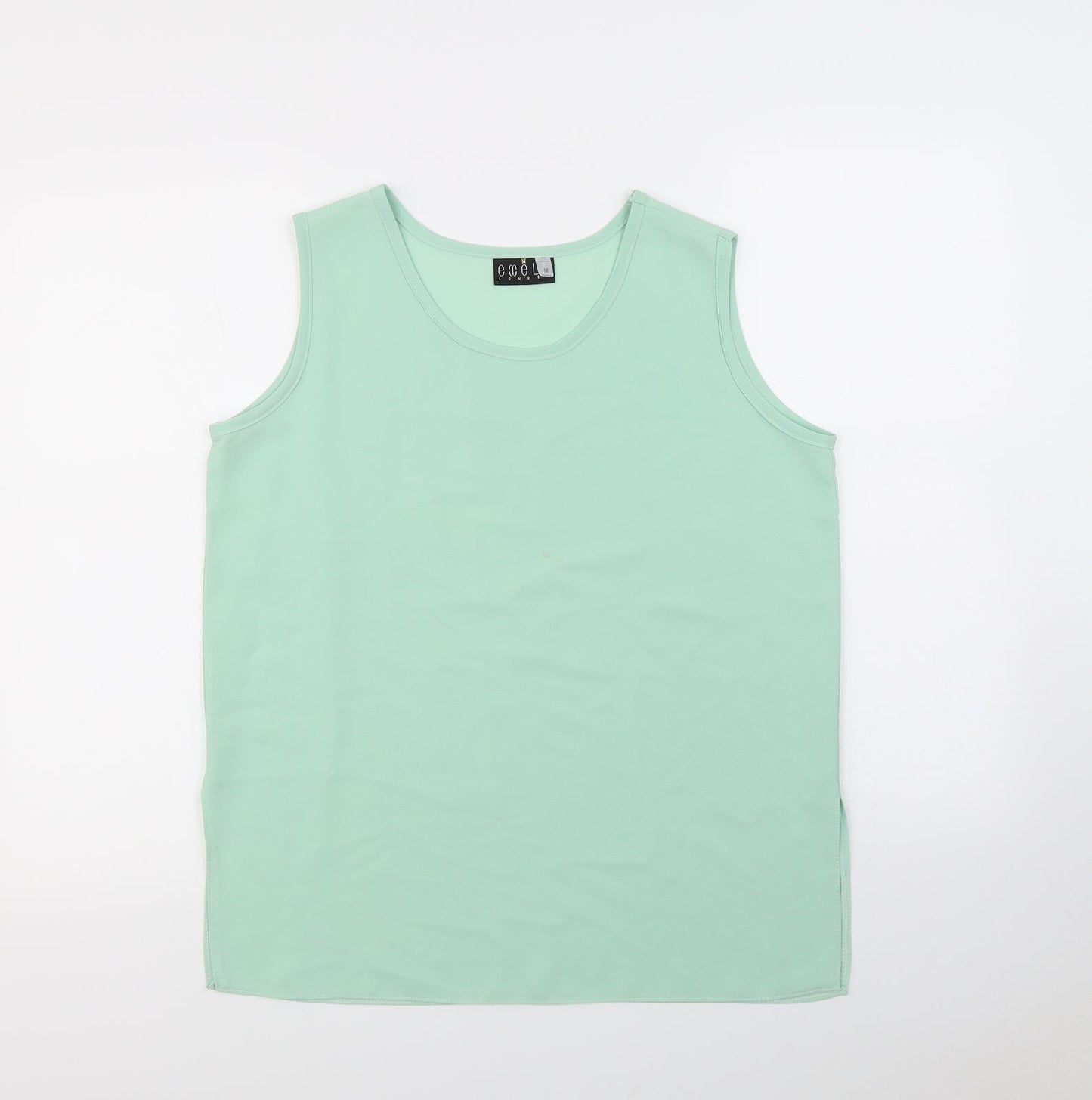 Exell london Womens Green   Basic Tank Size M