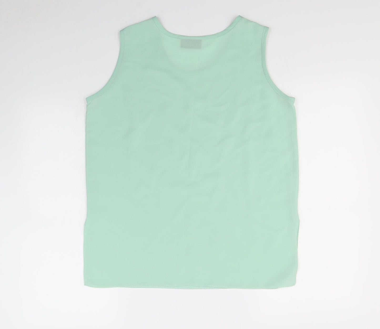 Exell london Womens Green   Basic Tank Size M