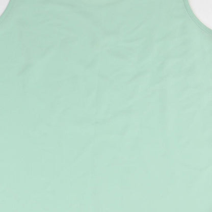 Exell london Womens Green   Basic Tank Size M