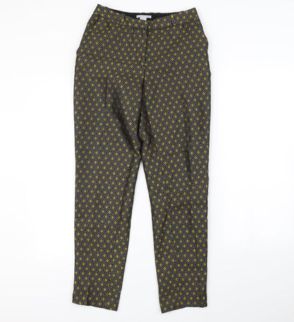 Womens UK Size 6 H&M Regular Fit  Gold Trousers