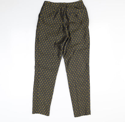 Womens UK Size 6 H&M Regular Fit  Gold Trousers