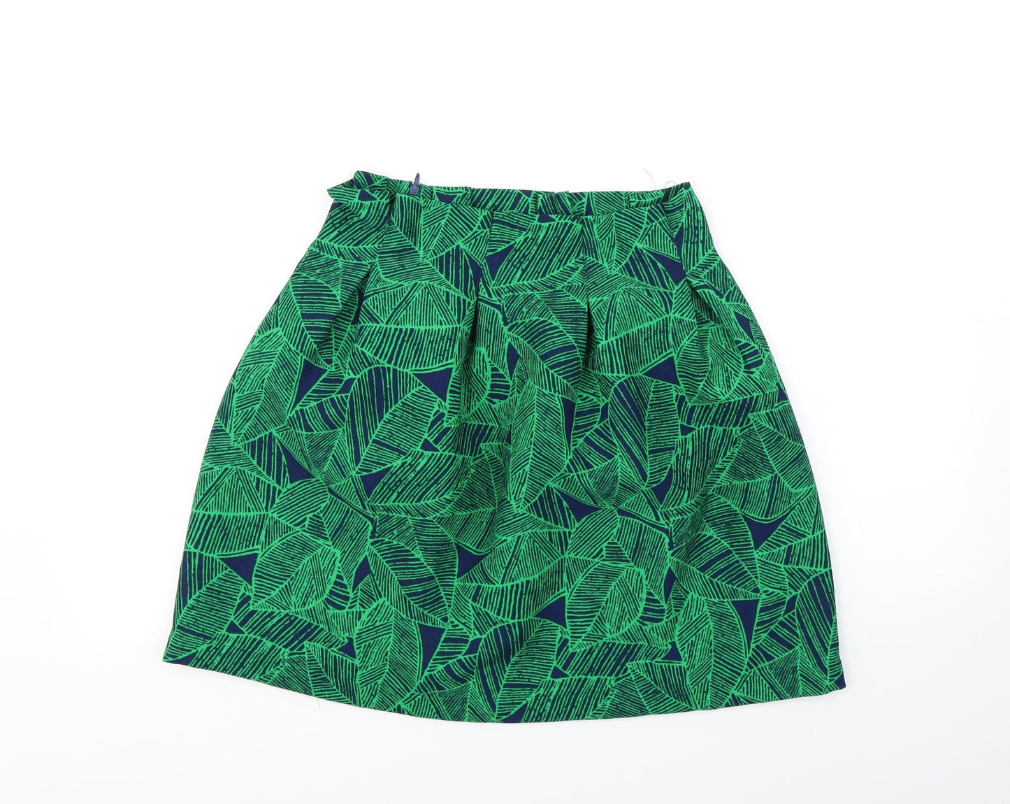 Atmosphere Womens Green Floral  Flare Skirt Size 8