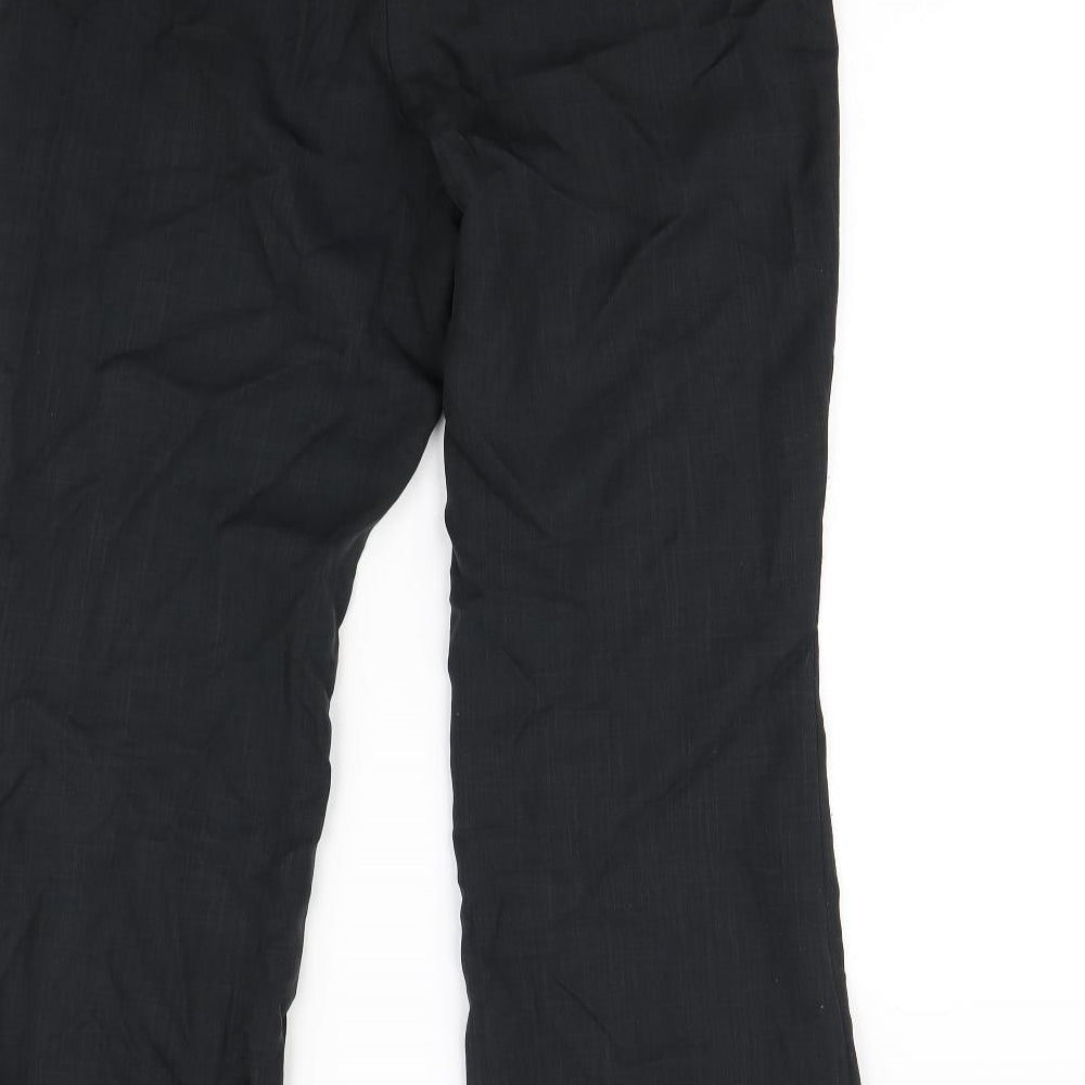Debenhams Womens Black   Dress Pants Trousers Size 14 L27 in