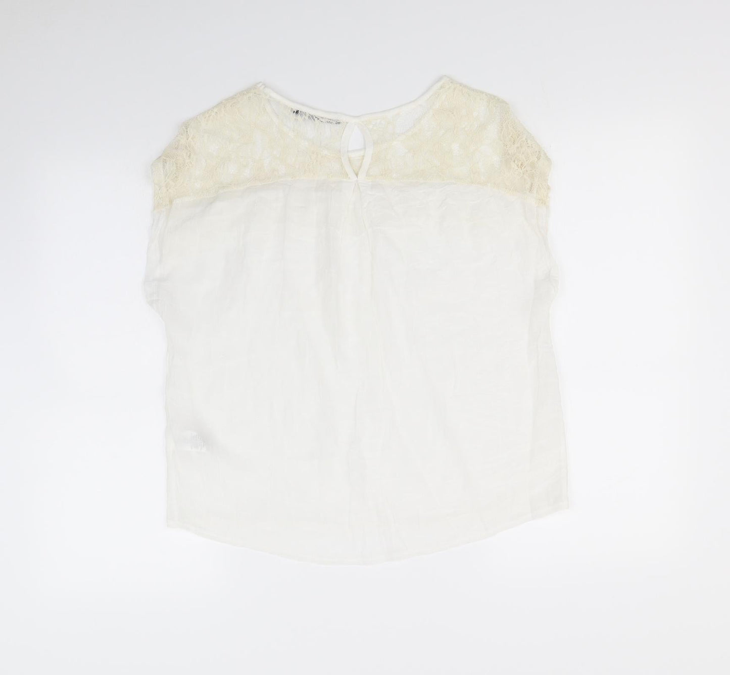 Atmosphere Womens White   Basic Blouse Size 12