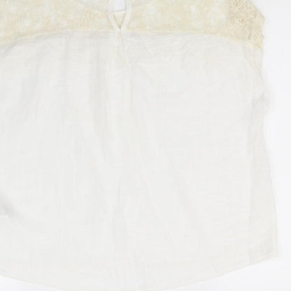 Atmosphere Womens White   Basic Blouse Size 12