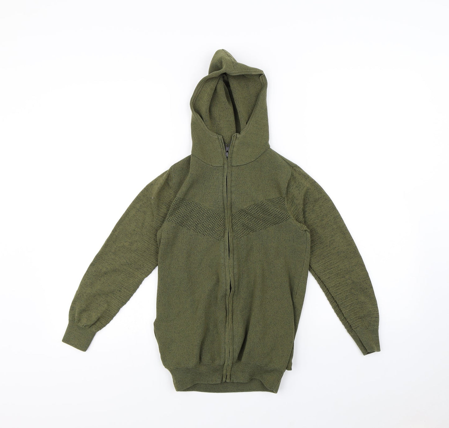 NEXT Boys Green   Full Zip Hoodie Size 9 Years