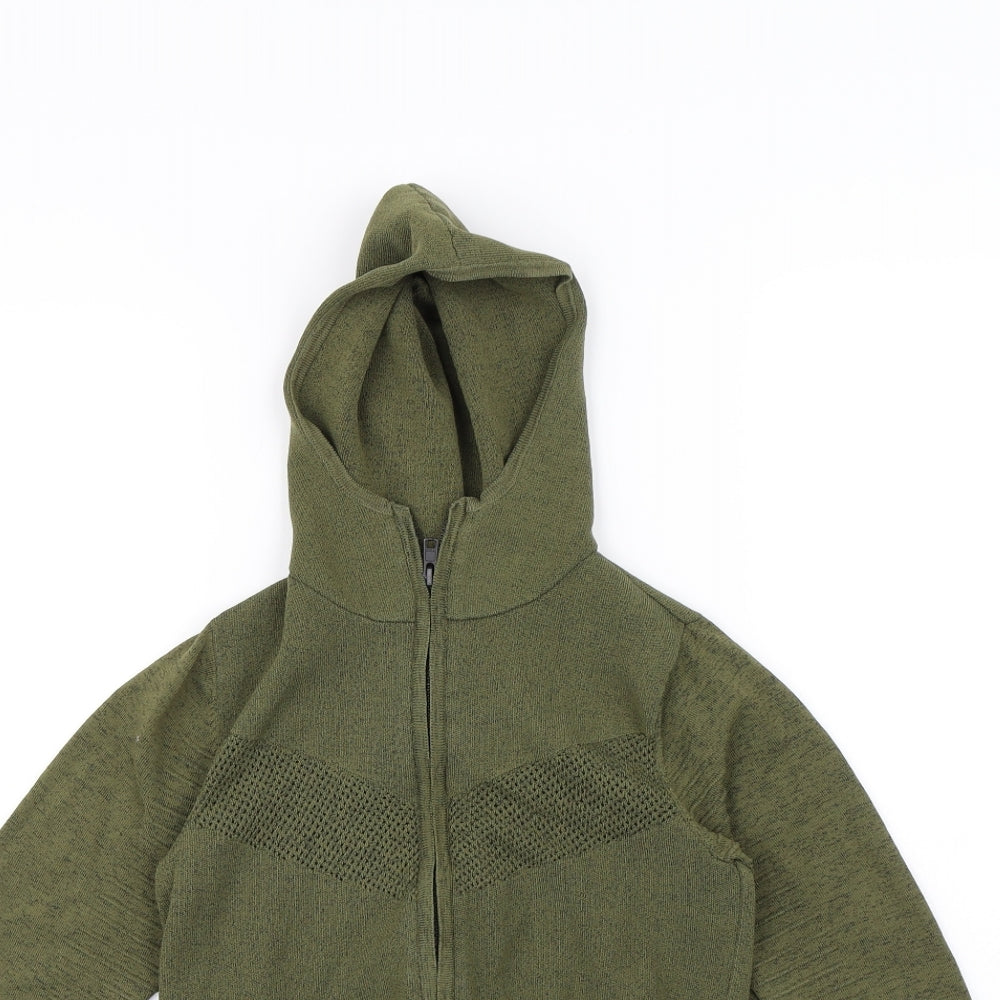 NEXT Boys Green   Full Zip Hoodie Size 9 Years