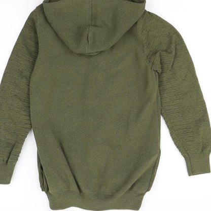 NEXT Boys Green   Full Zip Hoodie Size 9 Years