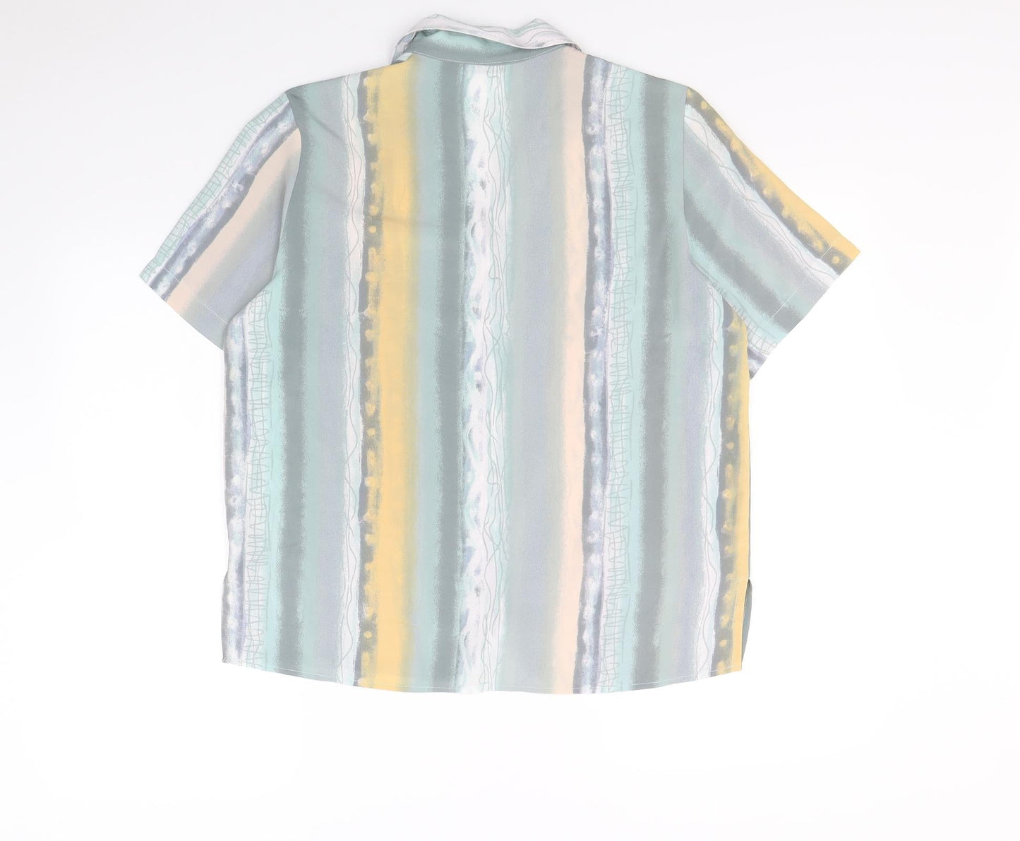 Womens UK Size 14 Berketex Multicoloured Basic Button-Up