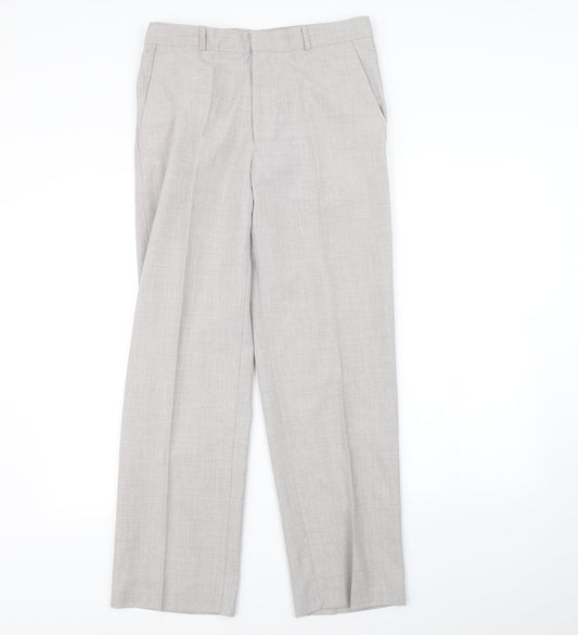 Preworn Mens Beige   Dress Pants Trousers Size 32 in L30 in