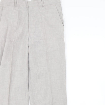 Preworn Mens Beige   Dress Pants Trousers Size 32 in L30 in