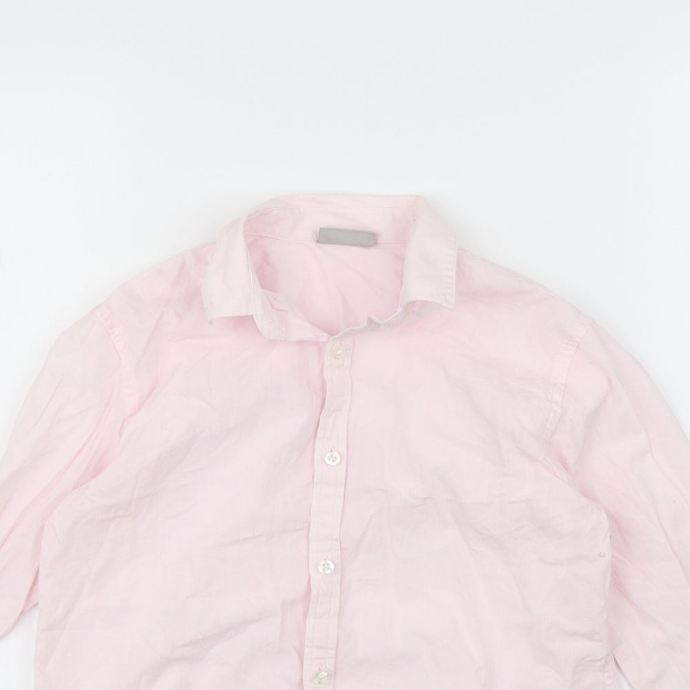 NEXT Boys Pink   Basic Button-Up Size 9 Years