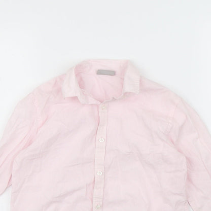 NEXT Boys Pink   Basic Button-Up Size 9 Years