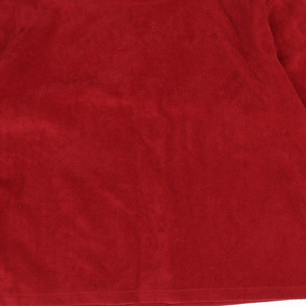 F&F Mens Red   Henley Jumper Size XL