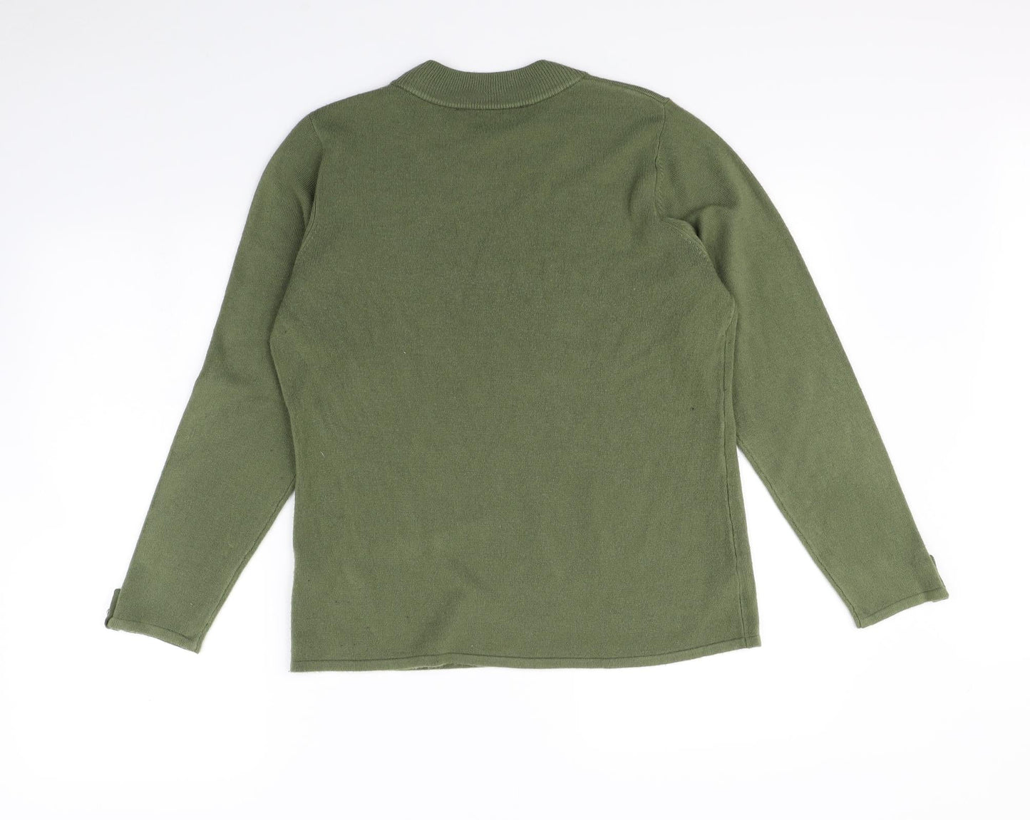 love knitwear Womens Green   Pullover Jumper Size 14