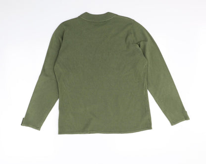 love knitwear Womens Green   Pullover Jumper Size 14