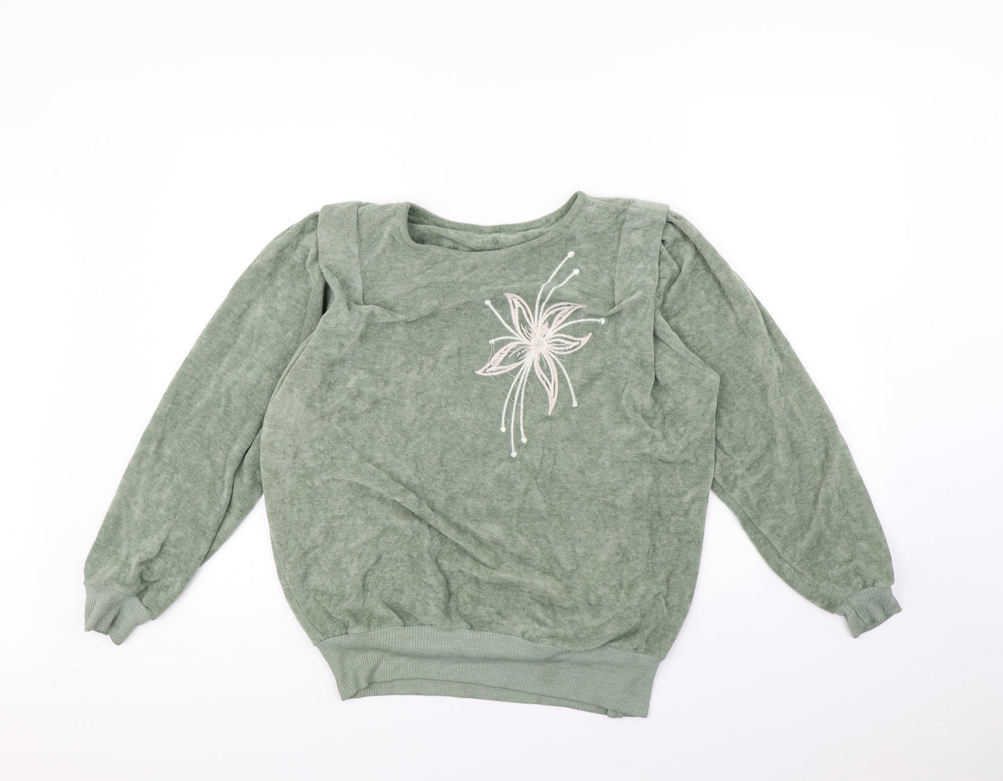 Apollo Womens Green   Pullover Jumper Size S