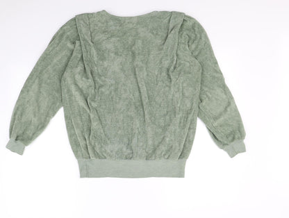 Apollo Womens Green   Pullover Jumper Size S
