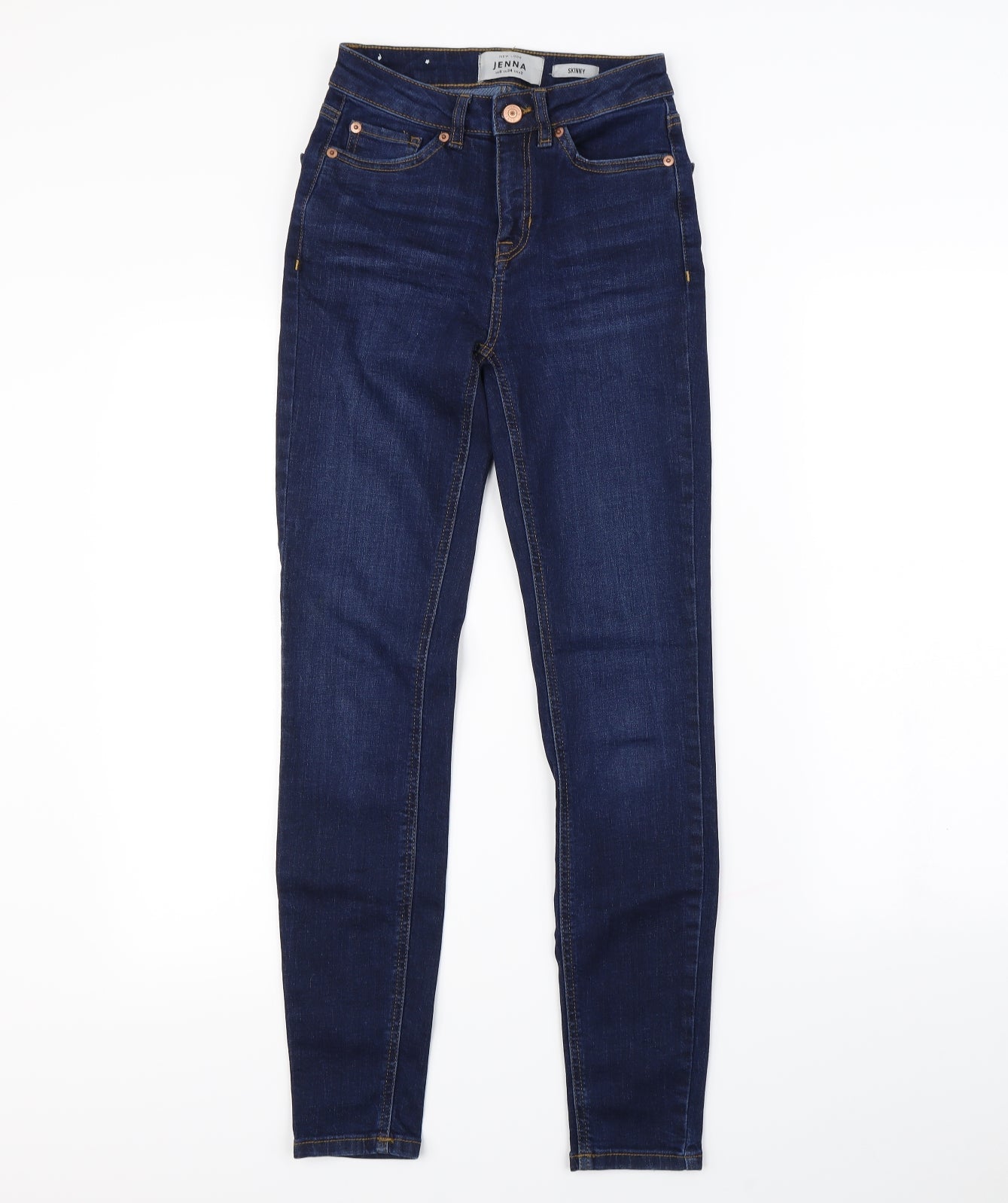 New Look Womens Blue   Straight Jeans Size 6 L28 in