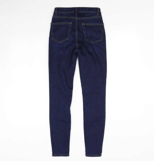 New Look Womens Blue   Straight Jeans Size 6 L28 in