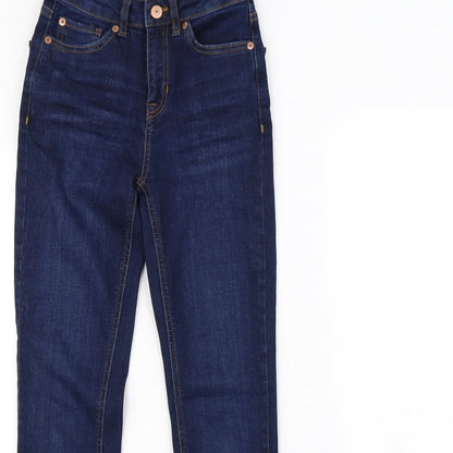 New Look Womens Blue   Straight Jeans Size 6 L28 in