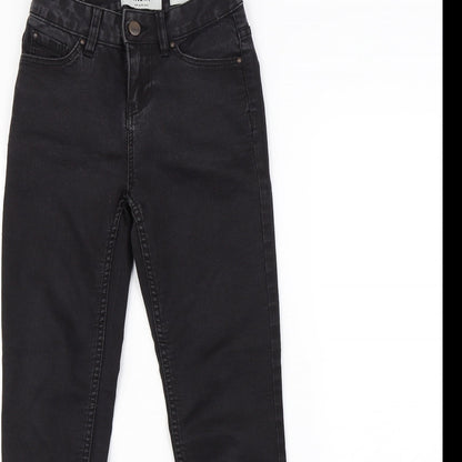 New Look Womens Black   Straight Jeans Size 6 L27 in